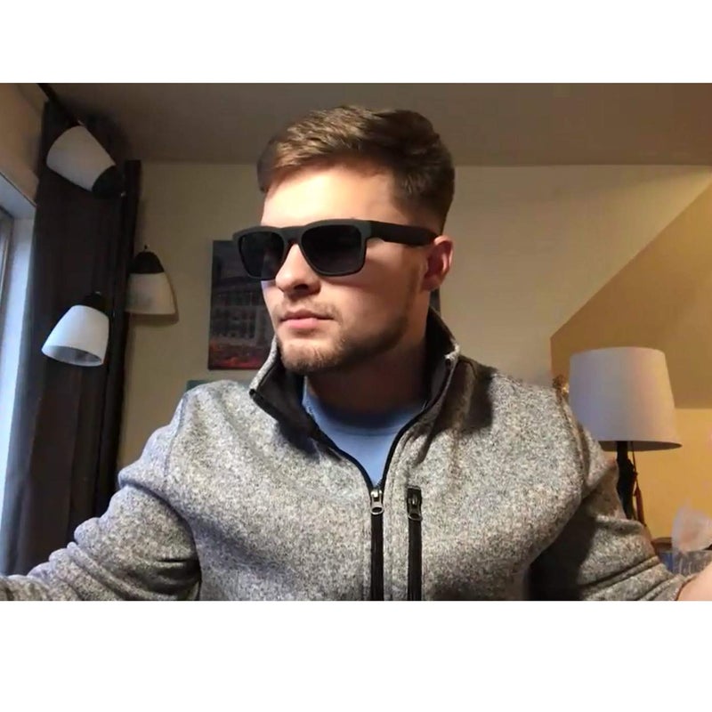 OhO sunshine OhO Smart Glasses,Polarized Sunglasses with Bluetooth Speaker,Athletic/Outdoor UV Protection and Voice Control,Unisex(Transitional Lens) - Image 5