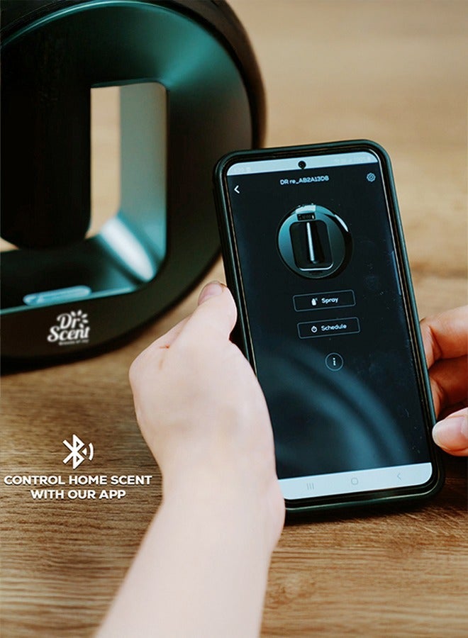 Dr Scent Home Scent Diffuser Machine Infused with Intelligent Aromatherapy,Enhanced by Seamless Mobile App Connectivity - Your Gateway to Personalized Fragrance Symphony & Wellness Bliss - Image 3
