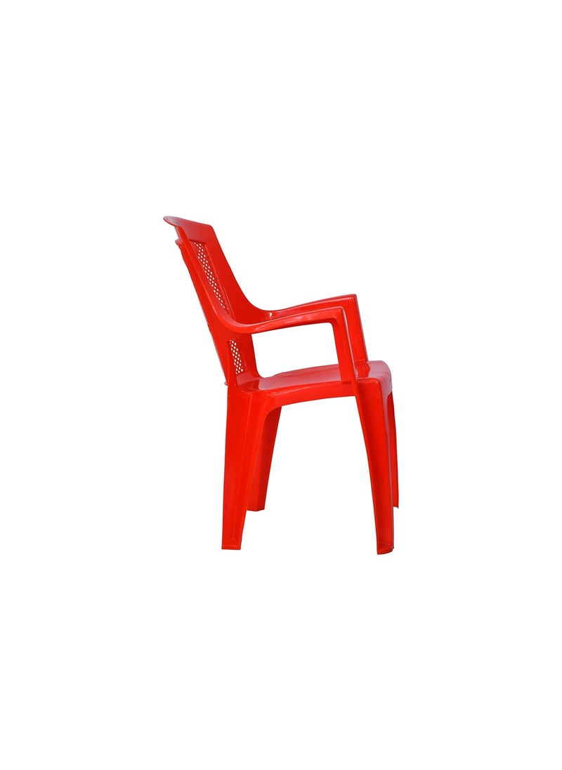 PRIMA Prima Baby Plastic Chair 114 Strong Durable and Comfortable with Backrest for Kids Study Play for HomeSchoolDining for 2 to 6 Years Age  - Image 5
