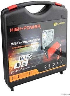 Car Multifunctional Car Battery Jump Starter With Tire Air Compressor | Emergency Jump Wire Car Starter with Tyre Inflator