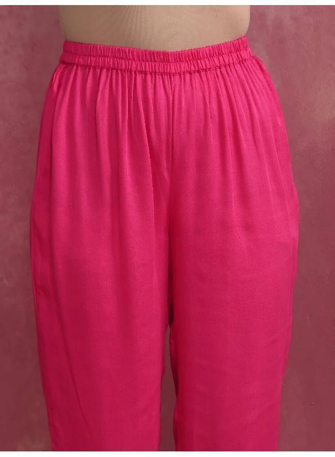 trueBrowns Grey Modal Kimono Kurta Set