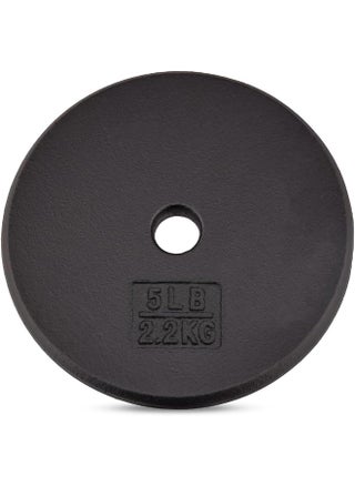 Yes4All Standard 1" Cast Iron Weight Plate - Ideal for Strength Training - Multiple Weight: 5LB to 25LB (Single & Set of 4) - pzsku/ZECDB7AE1631123D210FCZ/45/_/1725962053/f17d07e2-a63e-48c2-9729-7441be54ee68