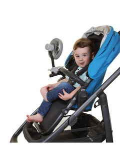 dreambaby Caged Deluxe Ezy-Fit Clip On Fan (Black)  - Image 4