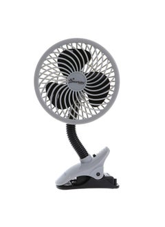 dreambaby Caged Deluxe Ezy-Fit Clip On Fan (Black)  - Image 1