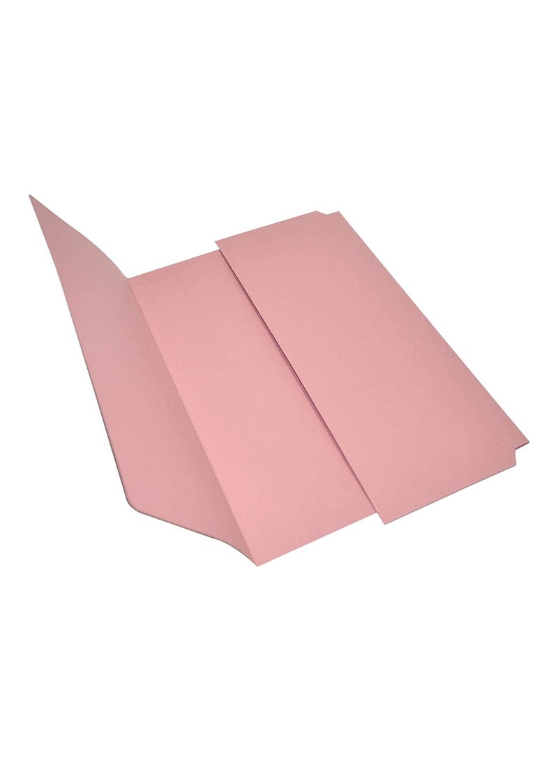 FIS Document Wallets Pink Color, Pack of 50 Pcs, 320 gsm, F/S (210 x 330 mm) Size - FSFF8PI - Image 2