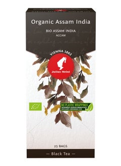 JULIUS MEINL Julius Meinl Organic Assam India Black Tea 25ct - Plastic Free Packaging Biodegradable Filter  - Image 2