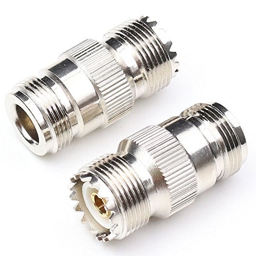 ANHAN N Female to UHF Female Connectors PL259 to N Type Coaxial Connectors Adapters 2Packs - Image 5