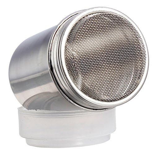 GS Kitchenware Stainless Steel Powder Shaker, 300 ML, Kitchen Dredger for Spices, Sugar, Salt, Flour - Image 5