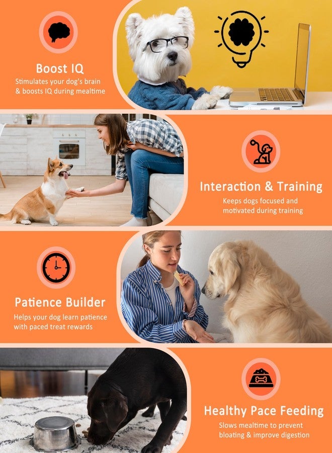 Motiilanco Interactive Dog Puzzle Toys Treat Dispenser Dog Toys, Duck Shape Slow Feeder for Small Medium Dogs Eenrichment Toys, Promotes IQ Training Reduces Bloating Anti Gulping for Dogs and Cats - Image 5