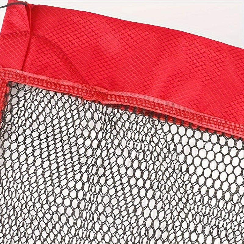 3 Sizes Lightweight And Portable Nylon Fishing Net Bag With Durable Buckle Closure Utility Mesh Tackle Bag For Fish Harvesting Diving Gear And Carp Fishing Freshwater And Saltwater Compatible 15.75 In By 25.59 Inch Capacity - Image 2