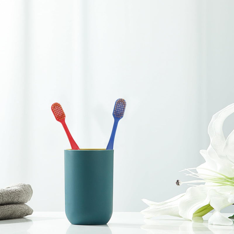 10 Pack Charcoal Toothbrushes Soft Small Head Manual Oral Care For Adults Random Colors - Image 5
