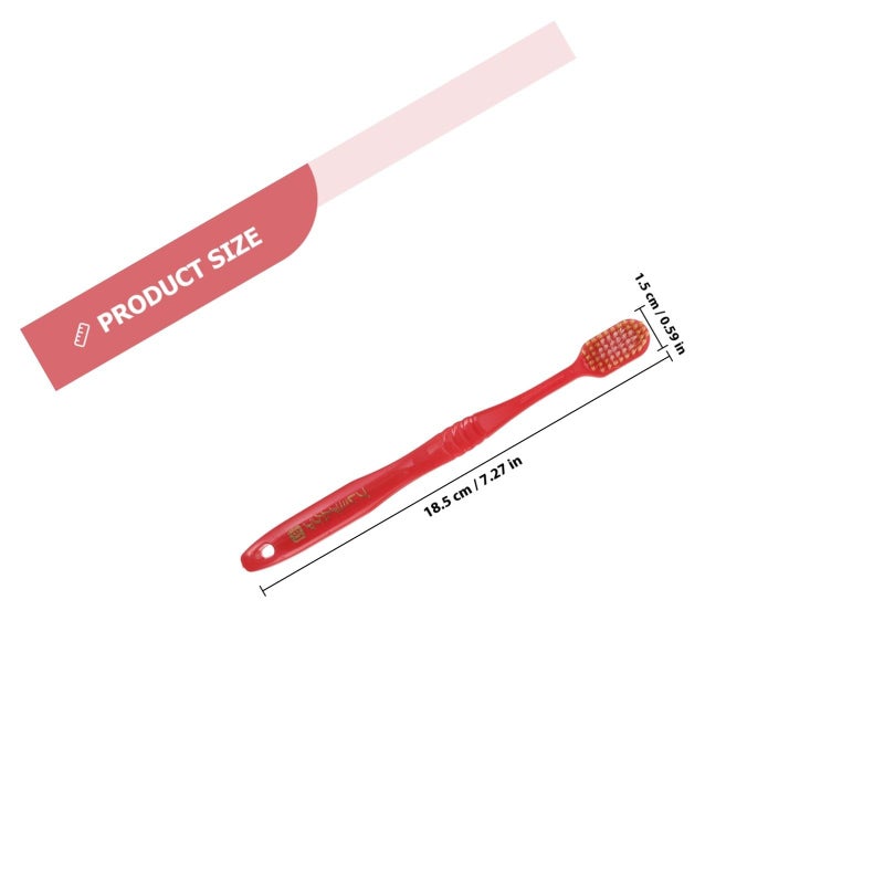 10 Pack Charcoal Toothbrushes Soft Small Head Manual Oral Care For Adults Random Colors - Image 3