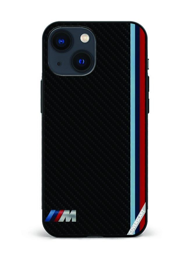 COVERSCART Protective Case Cover For Apple iPhone 13 Mini Bmw Logo Design Black