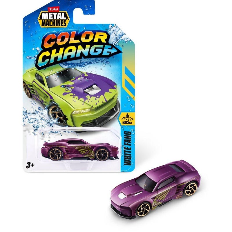 Zuru - Metal Machines Color Change 1/64 Diecast Vehicles Assortment 5 Models (Only One will Sent) - MTM-67100 - Image 5