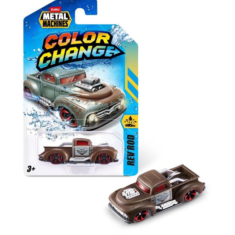 Zuru - Metal Machines Color Change 1/64 Diecast Vehicles Assortment 5 Models (Only One will Sent) - MTM-67100 - Image 3