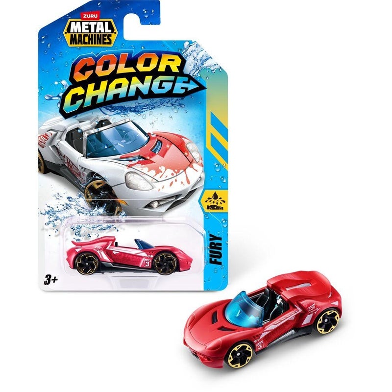 Zuru - Metal Machines Color Change 1/64 Diecast Vehicles Assortment 5 Models (Only One will Sent) - MTM-67100 - Image 2
