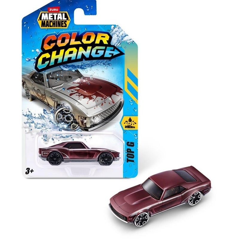 Zuru - Metal Machines Color Change 1/64 Diecast Vehicles Assortment 5 Models (Only One will Sent) - MTM-67100 - Image 4