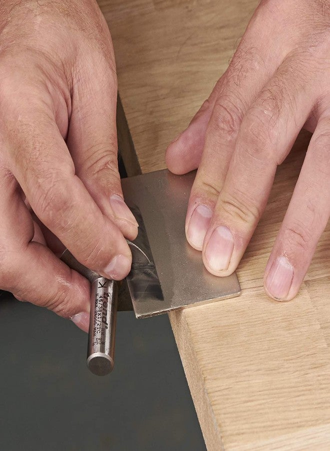 تريند مجموعة شحذ الماس الكاملة لبطاقات الائتمان من تريند مع أحجار حبيبات 180/300 و600/1000، وسائل تلميع، وسجادة مانعة للانزلاق، وكتلة تنظيف، ودليل شحذ، DWS/KIT/D - Image 4