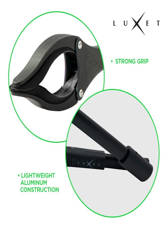 Luxet Grabber Reacher Tool 19" Aluminum Magnetic Claw, Rotating Reacher Grabber Pickup Tool, Foldable Gripper Grabbers for Elderly Grab it Reaching Tool, Trash Grabbers and Pickers, Black, By Luxet 2-Pack - Image 5
