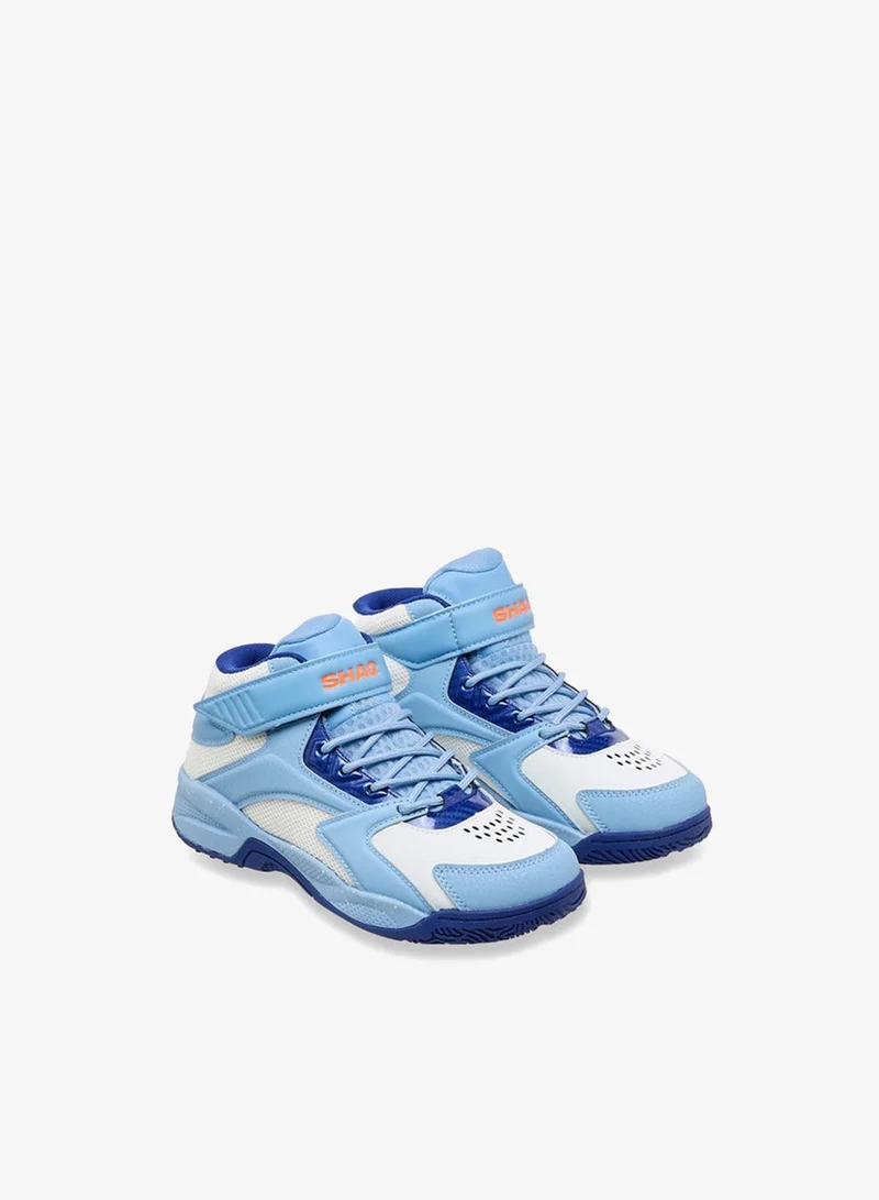 SHAQ Boys Hook & Loop Basketball Shoes