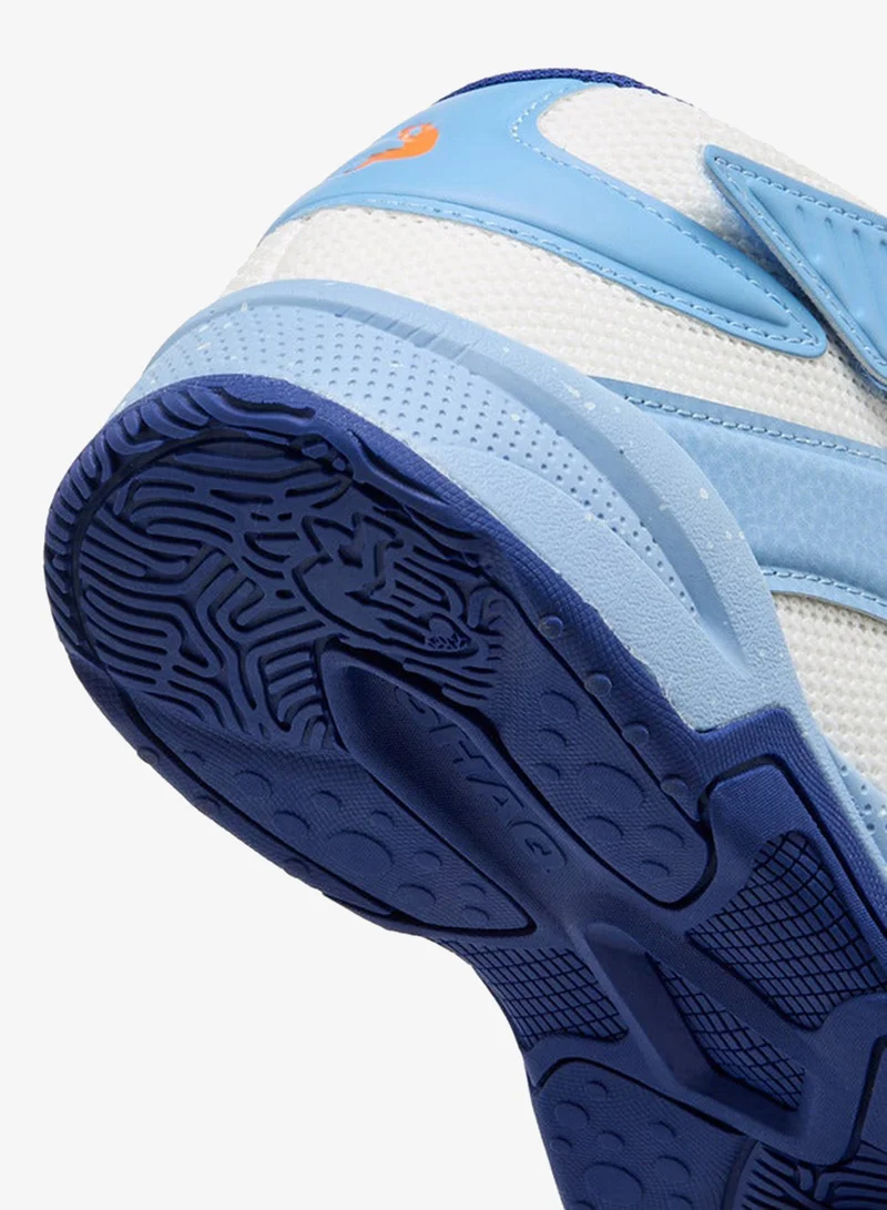Shaq BLUE Boys Hook & Loop Basketball School Shoes for Men | Best Price UAE