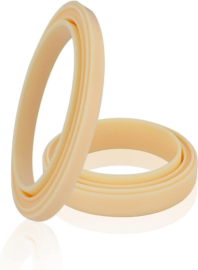 Aupll Replacement 54mm Silicone Steam Ring Fits Breville Espresso Machine 878/870/860/840/810/500/450/ Sage 500/870/875/880/810/878 Silicone Gasket 2 Pack - Image 1