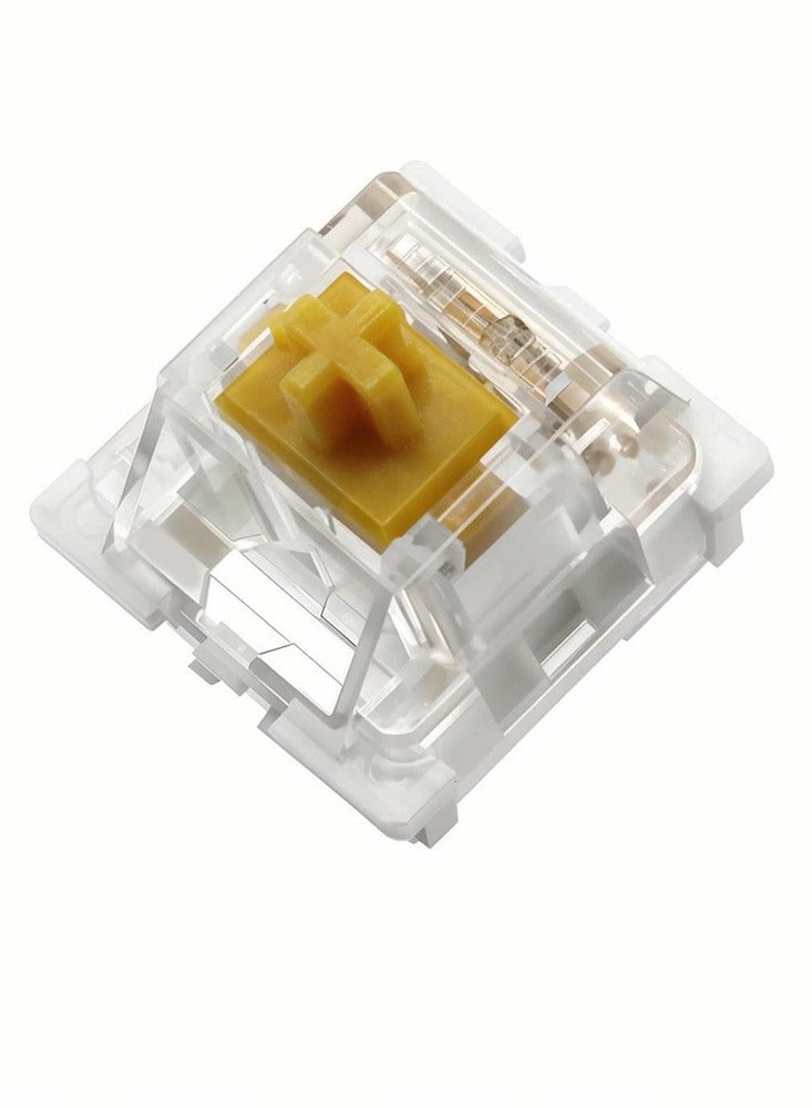 لوحة المفاتيح الميكانيكية التبديل لعبة الذهب Outemu لوحة المفاتيح التبديل 3 دبوس خطي اللمس انقر فوق التبديل - Image 1