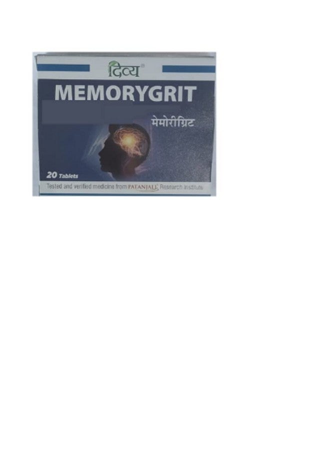 PATANJALI Patanjali Divya Memorygrit 20 Tablets Ayurvedic Supplement for Memory Focus and Brain Health Support (Pack of 1)  - Image 4