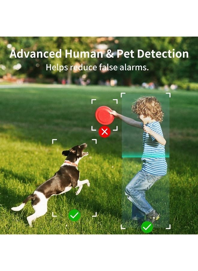 SwitchBot Security Camera Wireless, 1080p Outdoor Spotlight Cam, 10000mAh Battery Powered WiFi Camera, Human/Pet Detection, Compatible with Alexa, Color Night Vision  - Image 3