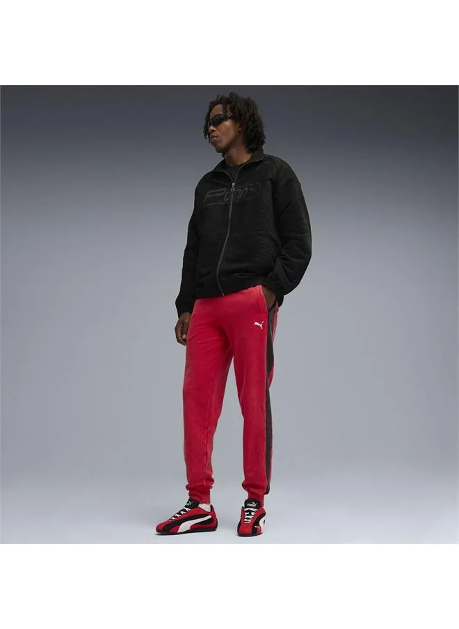Puma Rosso Corsa Scuderia Ferrari T7 Pants Men for Men | Best Price UAE