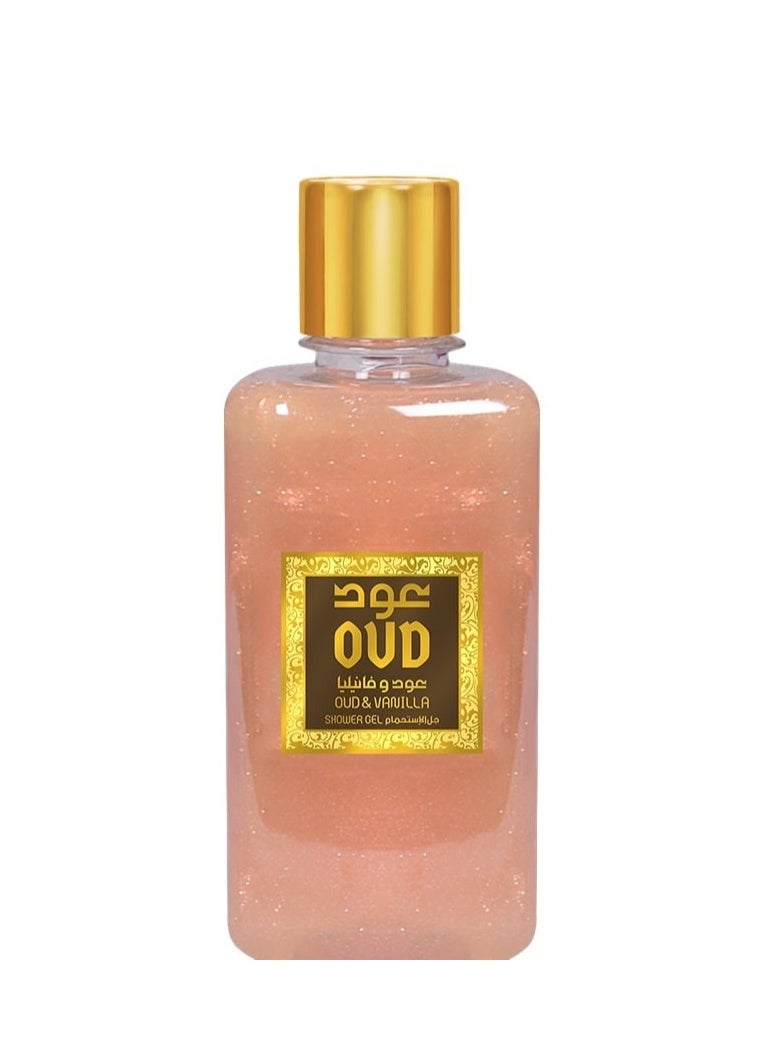 Oud Luxury Collection Oud & Vanilla Shower Gel 300ml  - Image 2