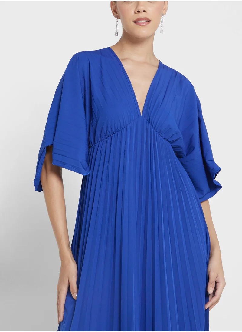 ELLA A-Line Plated Dress