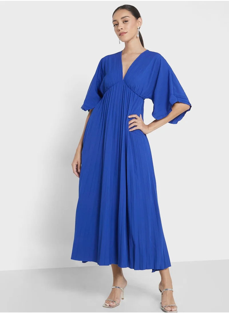 ELLA A-Line Plated Dress