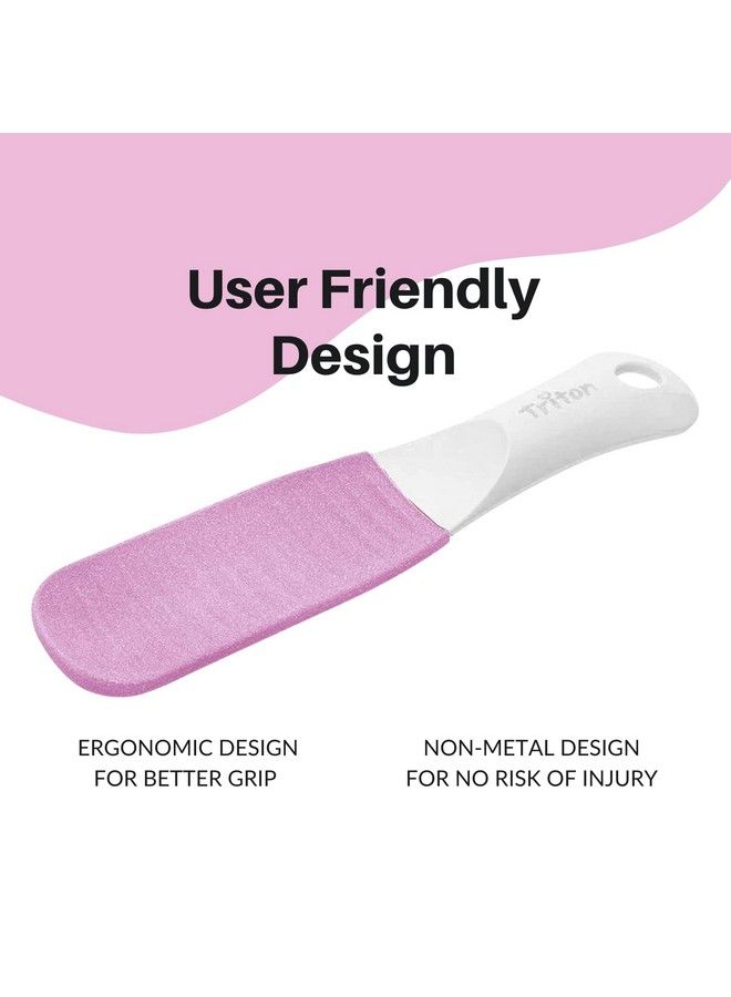Triton Emery Professional Dual Sided Foot Scraperfiler For Hard N Dead Skin Callus Remover Pedicure Foot Scrubber For Men N Women - Image 5