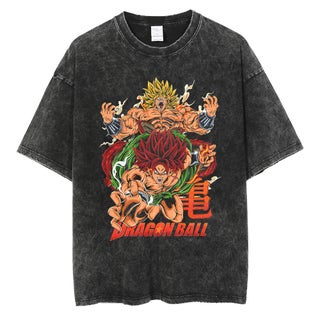 Washed Vintage T-Shirt Street Hip Hop Anime Dragon Ball Cartoon Printed Graphic Casual Cotton Summer Short Sleeve Street Tide 8 Retro Black - pzsku/ZECDD9775F3493A5ACE04Z/45/1746232183/0083fc87-faa2-4061-84c7-db377864ab7b