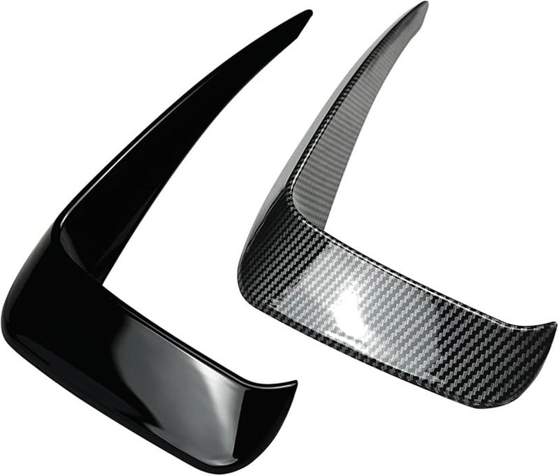DEMULAX Front Bumper Splitter Spoiler Canards for VW Jetta MK7 - Image 2