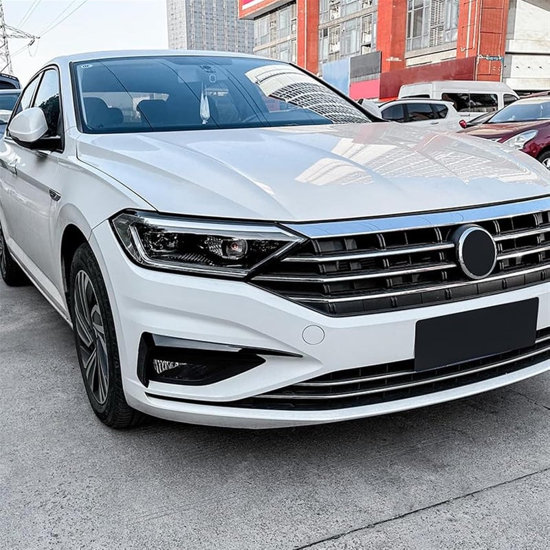 DEMULAX Front Bumper Splitter Spoiler Canards for VW Jetta MK7 - Image 3