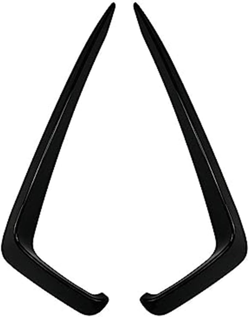 DEMULAX Front Bumper Splitter Spoiler Canards for VW Jetta MK7 - Image 1