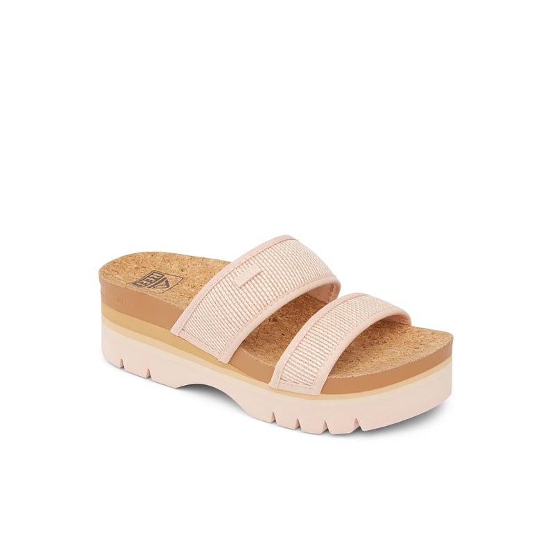 Reef Cushion Vista Higher Womens Platform Fashion Sandal, Arch Support, Ultra Soft Cushion Footbed, Cameo Rose, 8 - Image 5