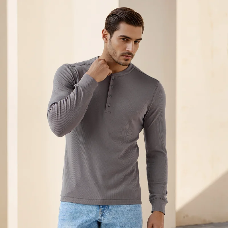 Splash FAV Regular Fit Textured T-shirt