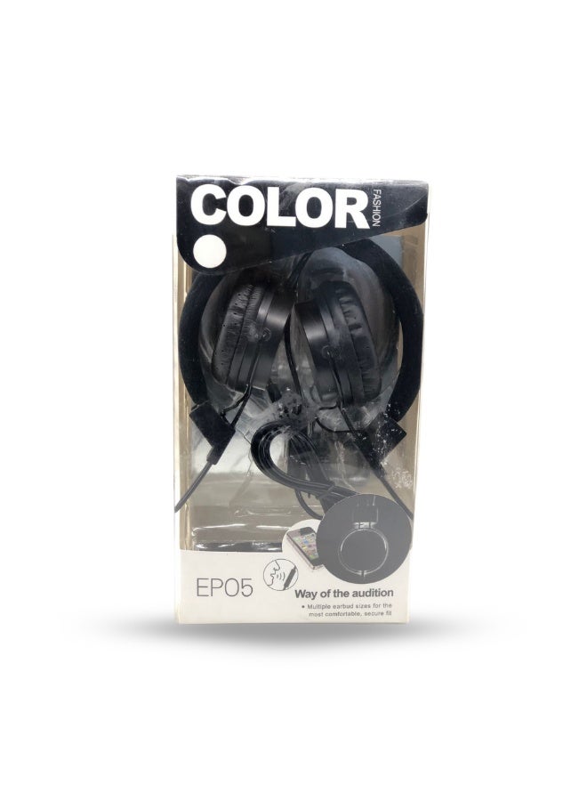 إس إن إتش سماعات رأس ستيريو عالية الدقة مع جهير عالٍ وميكروفون | قابلة للطي، سلكية، ومحمولة | سماعة رأس خفيفة الوزن بمقبس 3.5 مم للألعاب والموسيقى والكمبيوتر المحمول ومكالمات المكتب | صوت عالي الجودة مع عزل للضوضاء | وسادات أذن مبطنة تغطي الأذن وعصابة رأس قابلة للتعديل مع خاصية التوصيل والتشغيل - Image 4