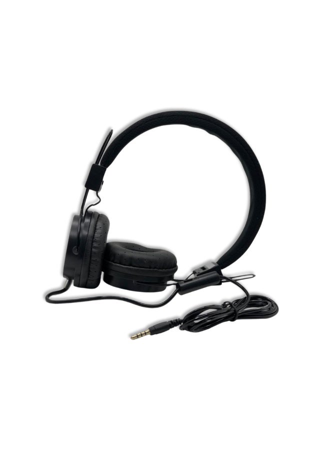 إس إن إتش سماعات رأس ستيريو عالية الدقة مع جهير عالٍ وميكروفون | قابلة للطي، سلكية، ومحمولة | سماعة رأس خفيفة الوزن بمقبس 3.5 مم للألعاب والموسيقى والكمبيوتر المحمول ومكالمات المكتب | صوت عالي الجودة مع عزل للضوضاء | وسادات أذن مبطنة تغطي الأذن وعصابة رأس قابلة للتعديل مع خاصية التوصيل والتشغيل - Image 2