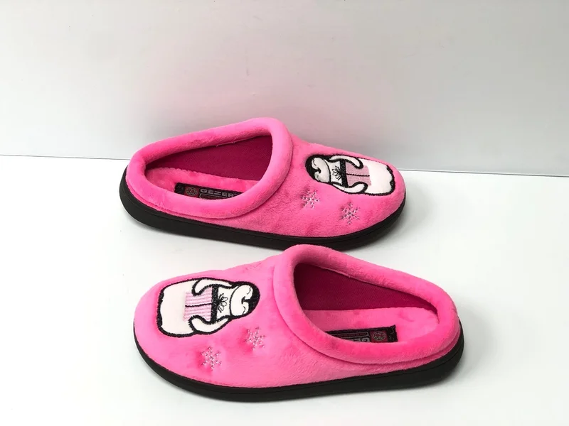 Gezer Caucasus Women's Polar Colorful Orthopedic Washable Home Slippers