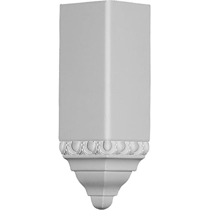 MIC03X04BI INSIDE CORNER, 3 1/2"W X 3 1/2"P X 11-14"H, WHITE - Image 1