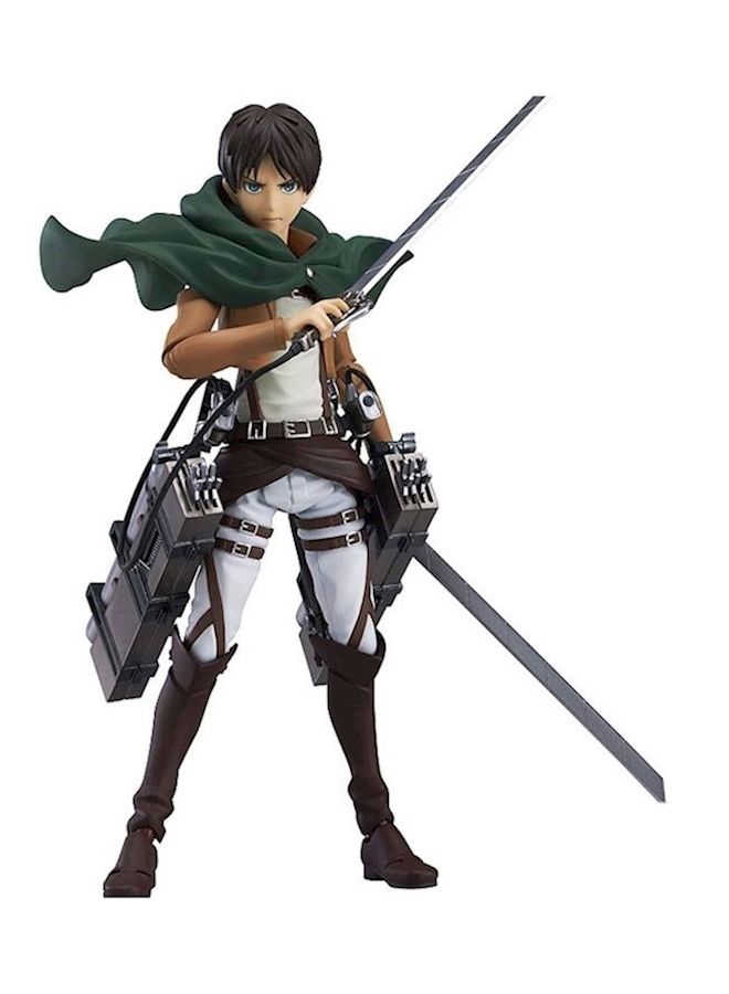 نيبمينينت دمية من الراتنج بتصميم شخصية إرين ييجر المستوحاة سلسلة المانجا "Attack On Titan" - Image 1