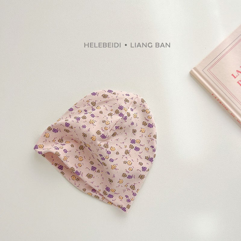 Ins Princess Baby Hat Fontanel Protection Fetal Cap Pure Cotton Baby Sweet Spring Autumn Winter Double Layer Kidsren's Cartoon - Image 5