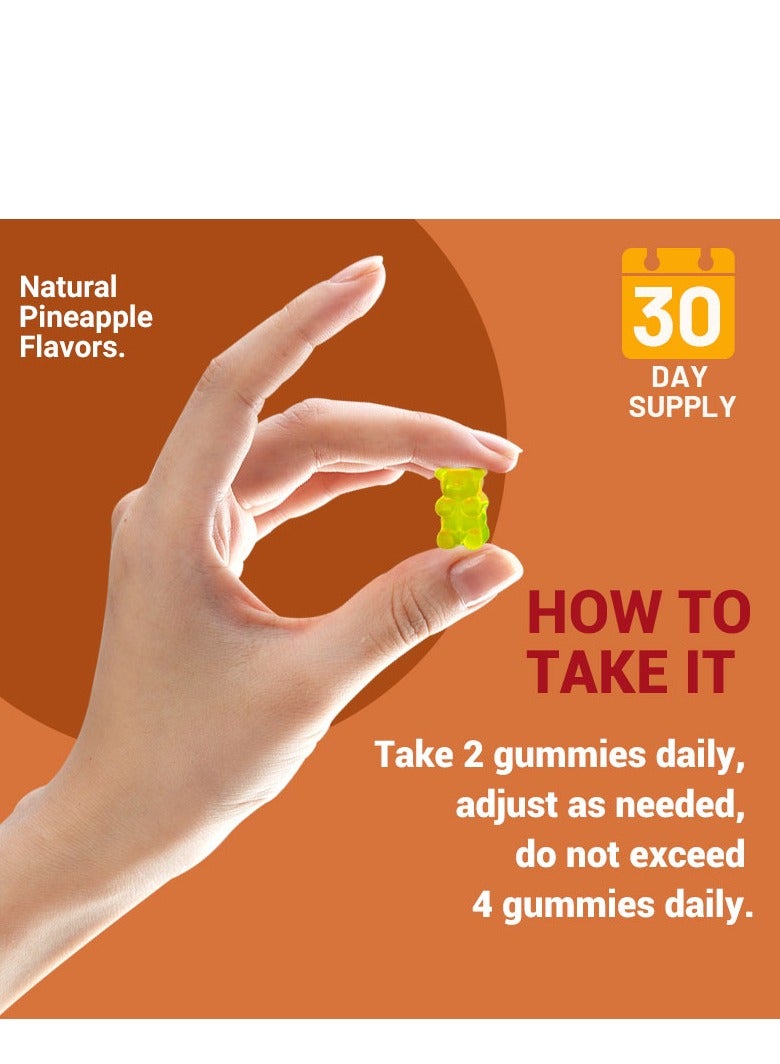 Daynee Hair Vitamin E Gummies - Vegan Gummies for Hair and Nails, Supplement for Women And Men - Health Support Dietary Supplement-60 Gummies - Image 5