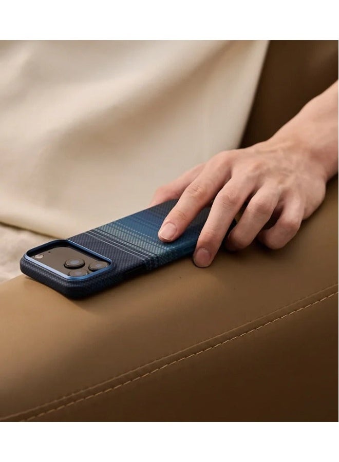 PITAKA Ultra-Slim Case For iPhone 17 Pro Max / PitaTap Seamless Touch / Lightweight Design / Easy Installation / Back cover - Moonrise - Image 5