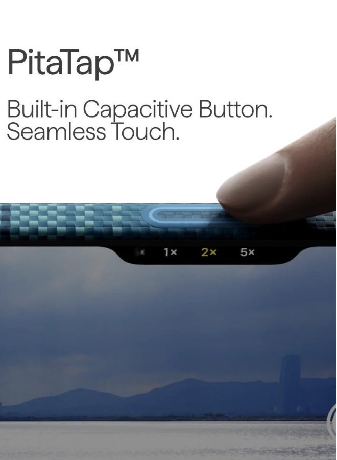 PITAKA Ultra-Slim Case For iPhone 17 Pro Max / PitaTap Seamless Touch / Lightweight Design / Easy Installation / Back cover - Moonrise - Image 4