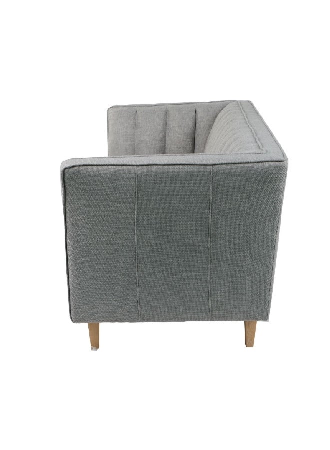 ميكاسا أريكة ثلاثية المقاعد من نسيج عالي الجودة باللون الرمادي  68 × 88 × 215 سم PJS28803 - Image 4